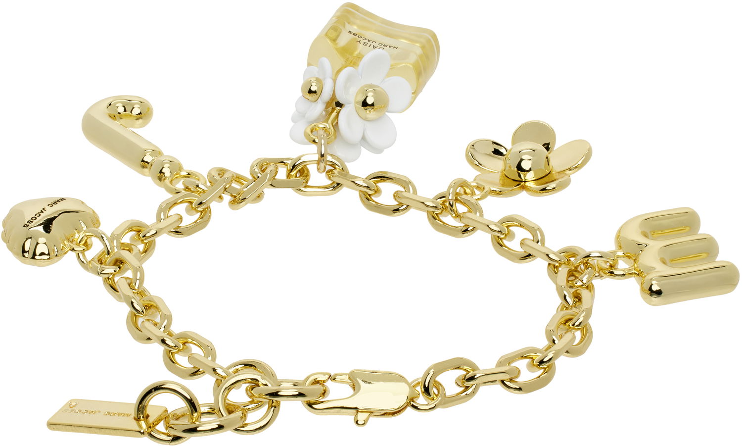 Náramok Marc Jacobs Marc Jacobs Daisy Gold Charm Bracelet Žltá | 2P4JBR001J36, 1