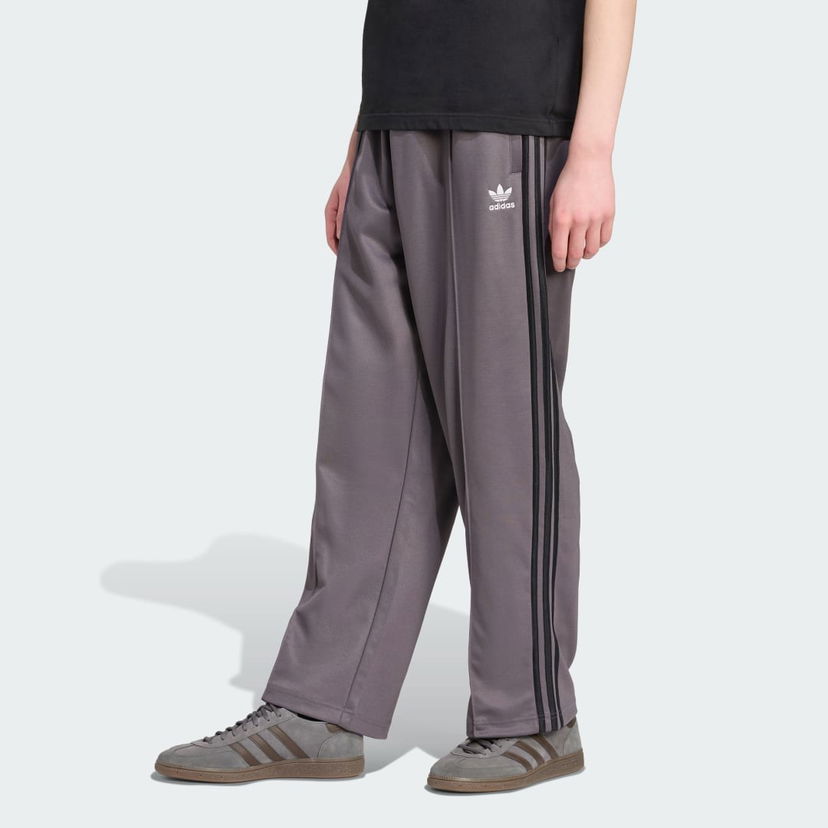 Tepláky adidas Performance Adicolor Firebird Baggy Fit Track Pants Šedá | JY1421