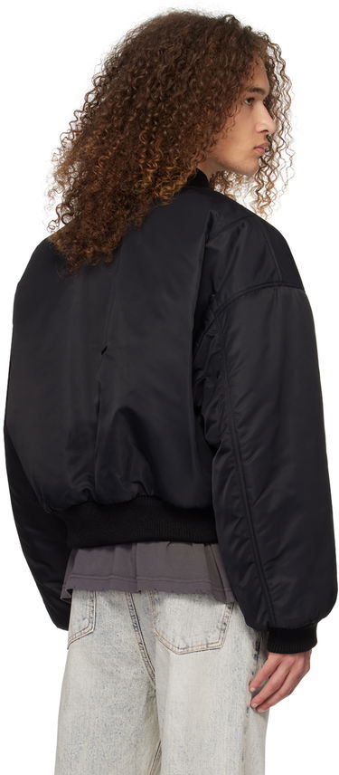 Bomber bunda We11done Puff Bomber Jacket Čierna | WD-JP0-24-102-U-BK, 2