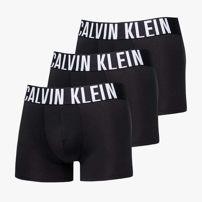 Spodná bielizeň a ponožky CALVIN KLEIN Intense Power Trunk 3-Pack Čierna | NB3775A UB1