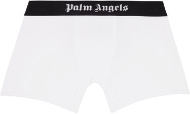 Boxerky Palm Angels Palm Angels Three-Pack Jacquard Logo Boxer Briefs Navy | PMUH004S25FAB0018410, 3