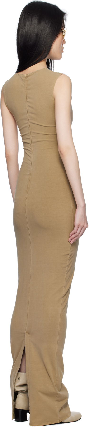 Šaty Entire Studios Entire Studios Sleeveless Maxi Dress Hnedá | ES2499CO, 2