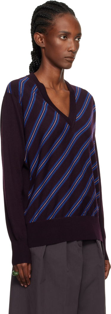 Sveter Dries Van Noten Dries Van Noten Striped Wool Sweater Rôznofarebný | 252-011206-2700, 1