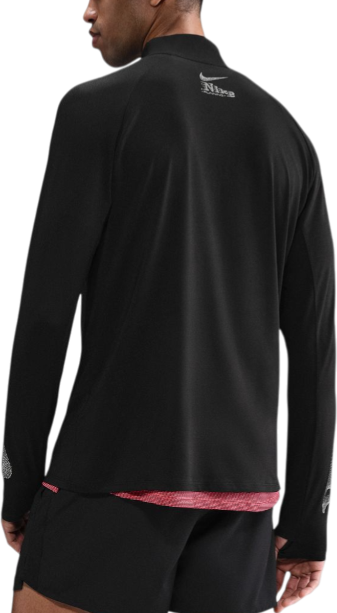 Mikina Nike Nike Stride Long Sleeve Running Top Čierna | ih2816-010, 1