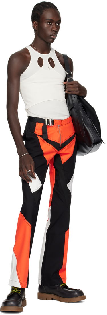 Cargo nohavice Dion Lee Panel Moto Trousers Oranžová | C2127S23, 3