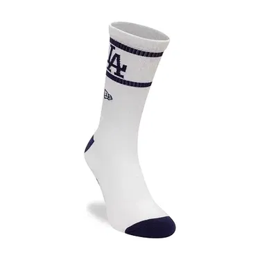 Ponožky New Era New Era MLB Seasonal Crew LA Dodgers Socks Biela | 60595125, 0