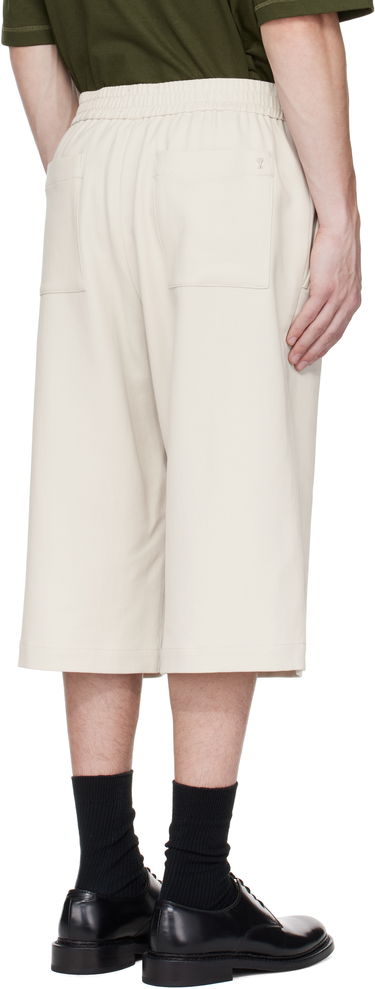 Šortky AMI AMI Paris Elasticated Shorts Béžová | HSO310.CO0106, 2