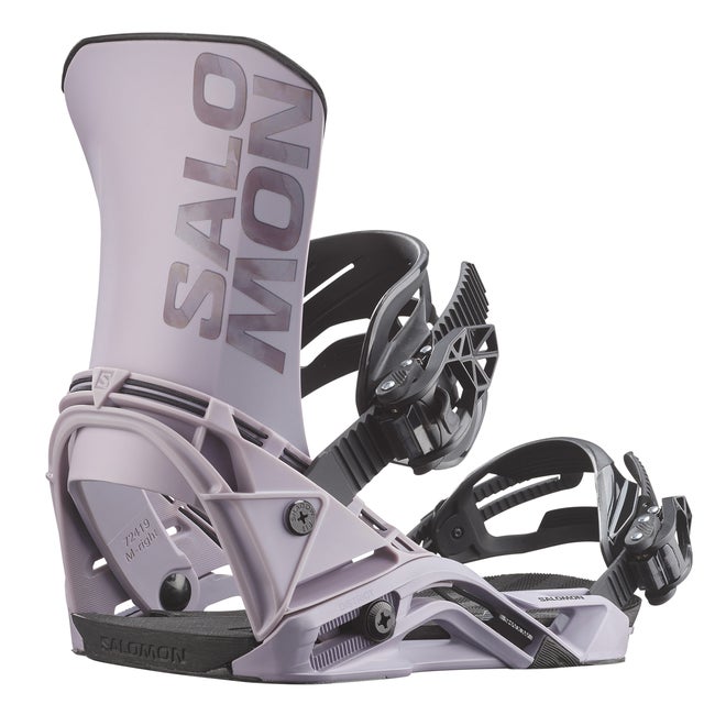 Športový doplnok Salomon Snowboard Binding District Fialová | L47930800, 0