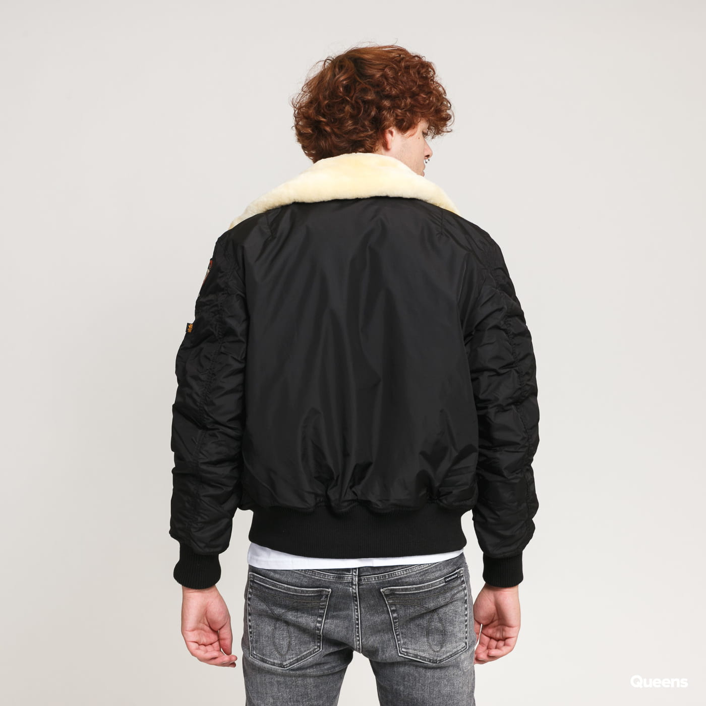 Bomber bunda Alpha Industries Injector III Air Force Čierna | 198113 03, 1