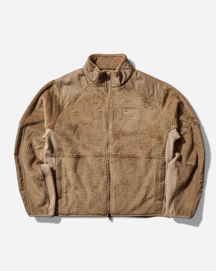 Bunda Nike High-Loft Full-Zip Jacket Béžová | HQ8524-223