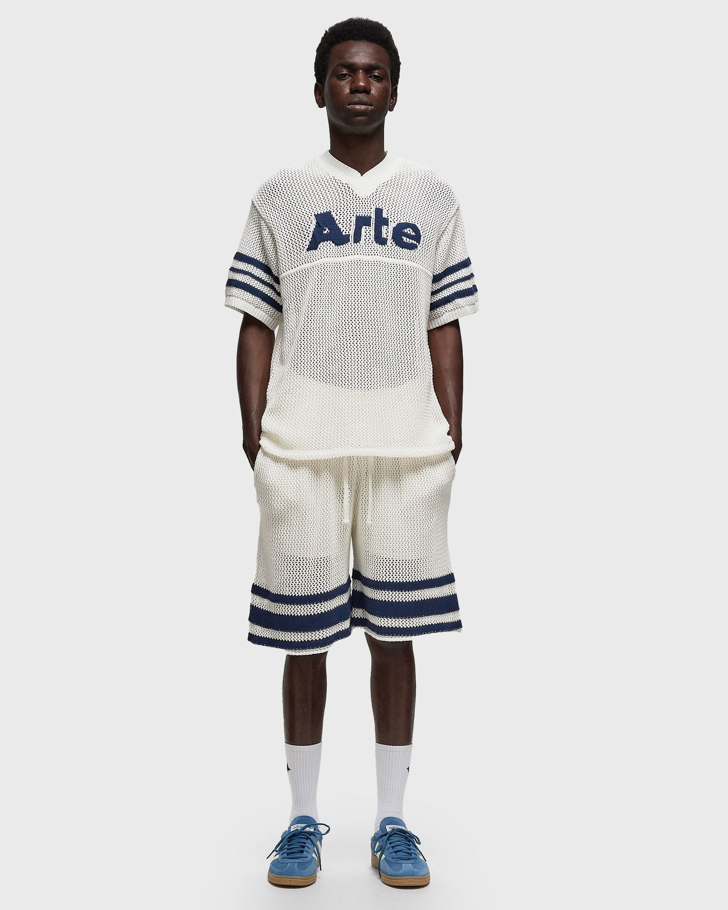 Šortky Arte Antwerp Knit American Shorts Biela | SS24-106K-WHITE, 1