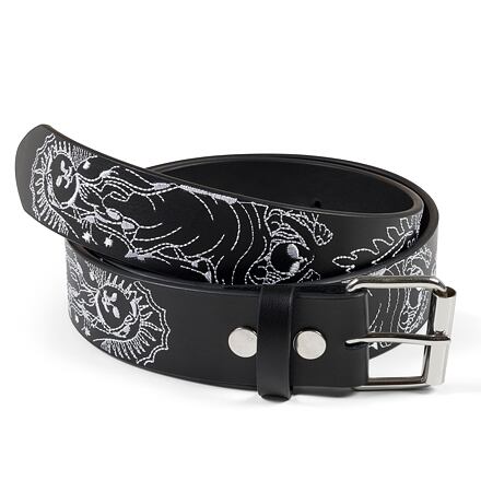 Opasok RIPNDIP Rip N Dip Mother Nerm Leather Belt One Size (56-59 cm) Čierna | RNDSPR25201, 0