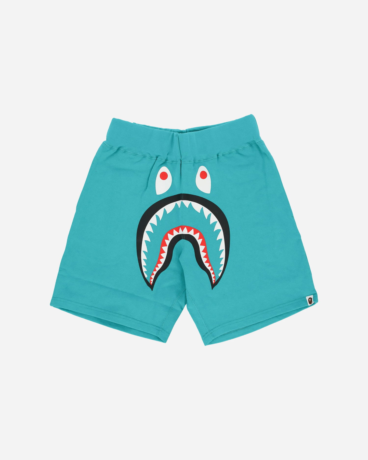 Šortky BAPE Shark Wide Shorts Tyrkysová | 1G30153013 GREEN, 1