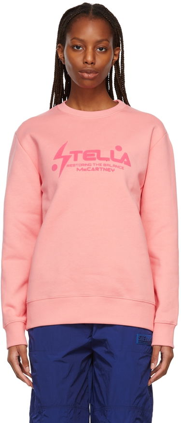 Mikina Stella McCartney Logo Sweatshirt Ružová | 601847SNP10, 0