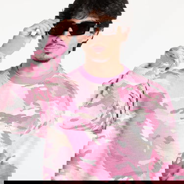 Tričko Patta Patta Cactus Flower Camo Waffle Longsleeve T-Shirt Ružová | POC-SS25-8010-299-0002-182, 1