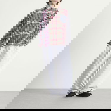 Košeľa Needles Rebuild by Needles 7 Cuts Wide Flannel Shirt Rôznofarebný | RW391-ASRT, 4