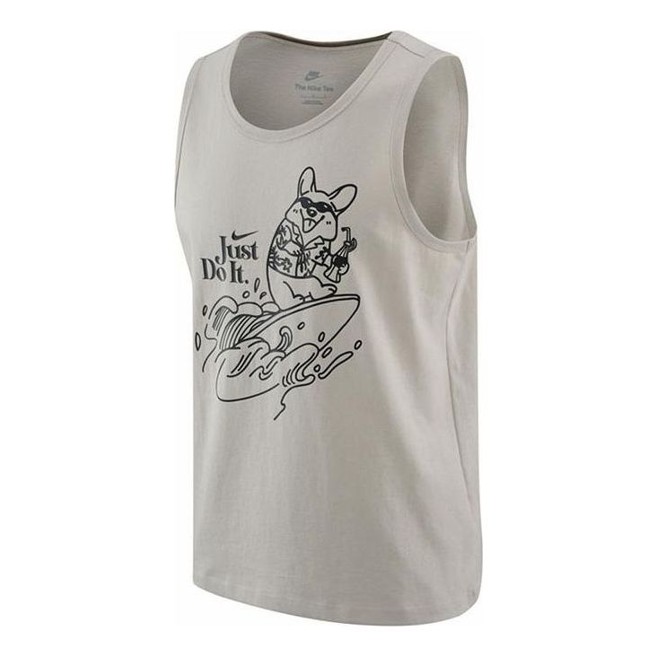 Tielko Nike Graphic Surf Dog Tank Béžová | FV1280-104