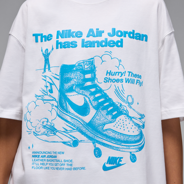 Tričko Jordan Jordan Graphic Print T-Shirt (Plus Size) Biela | HJ0136-100, 2