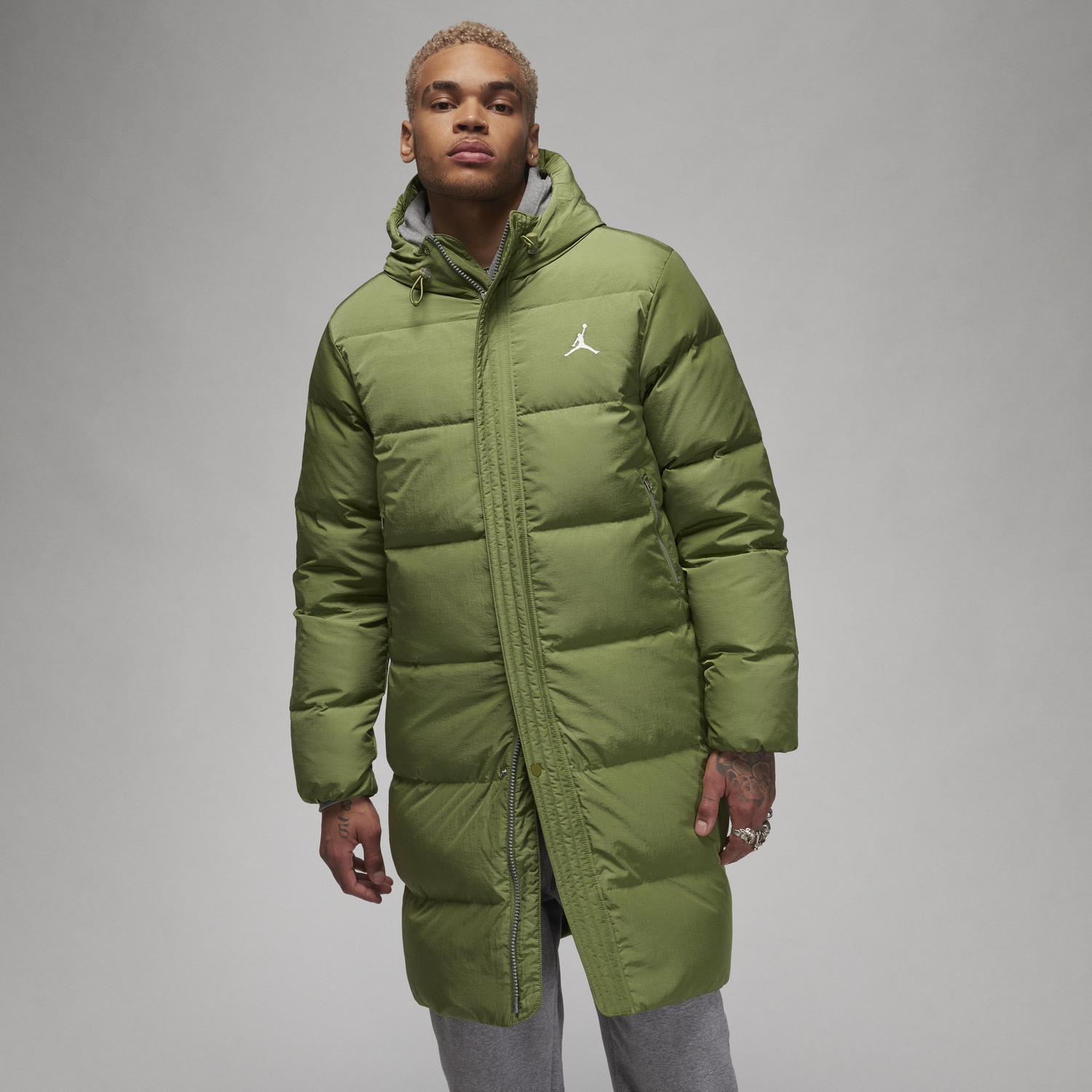 Prešívaná bunda Nike Jordan Essentials Jacket Zelené | FB7313-340, 0