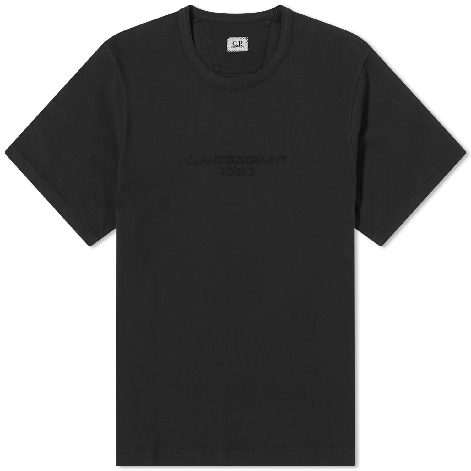 Tričko C.P. Company Logo T-Shirt Čierna | 16CMTS224A-006057O-999, 0