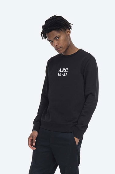 Mikina A.P.C. Gaby Printed Sweatshirt Čierna | COECQ.H27609, 0