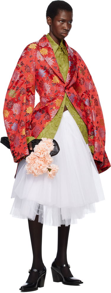 Sukňa Comme des Garçons Comme des Garçons Tulle Midi Skirt Biela | GO-S015-051, 3