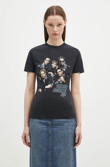 Tričko VETEMENTS VETEMENTS Backstreet Boys Fitted T-Shirt Čierna | WA66TR600B, 0