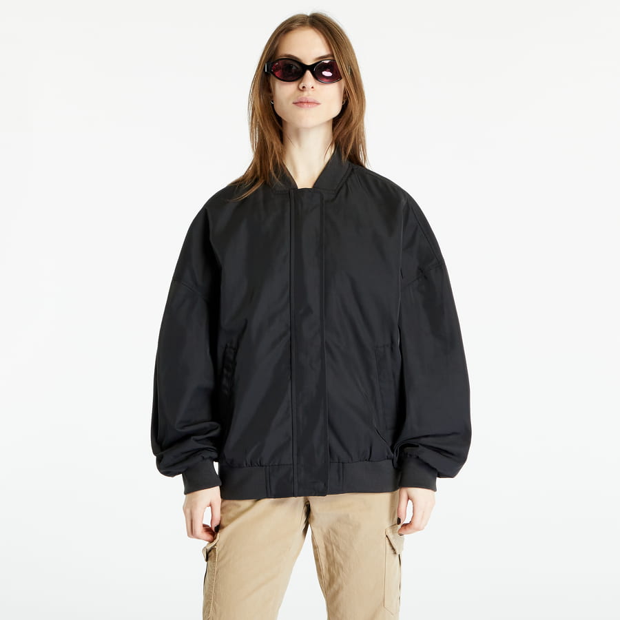Bomber bunda Urban Classics Ladies Recycled Oversized Light Bomber Jacket Čierna | TB5488-00007, 0