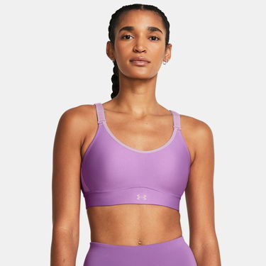 Podprsenka Under Armour Infinity 2.0 Mid Sport-BH für Damen Provence Violett / Violett Ace L A-C Fialová | 1384123-560-L A, 0