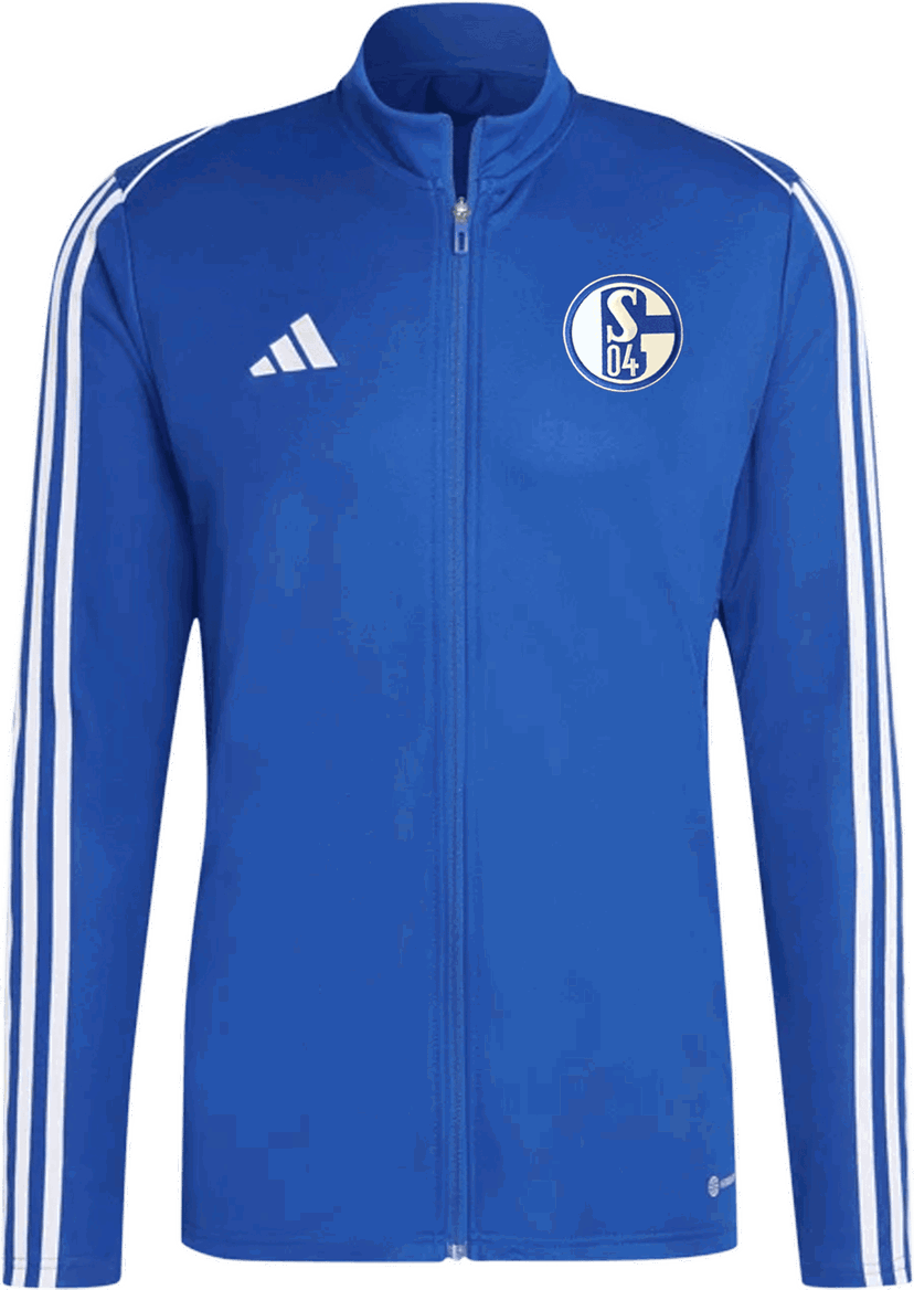 Bunda adidas Originals FC Schalke 04 Track Jacket Modrá | s042324hs3505