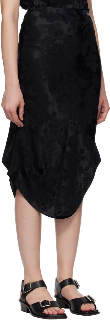 Sukňa Maison Margiela Floral Midi Skirt Čierna | S52ME0025 M35471, 1