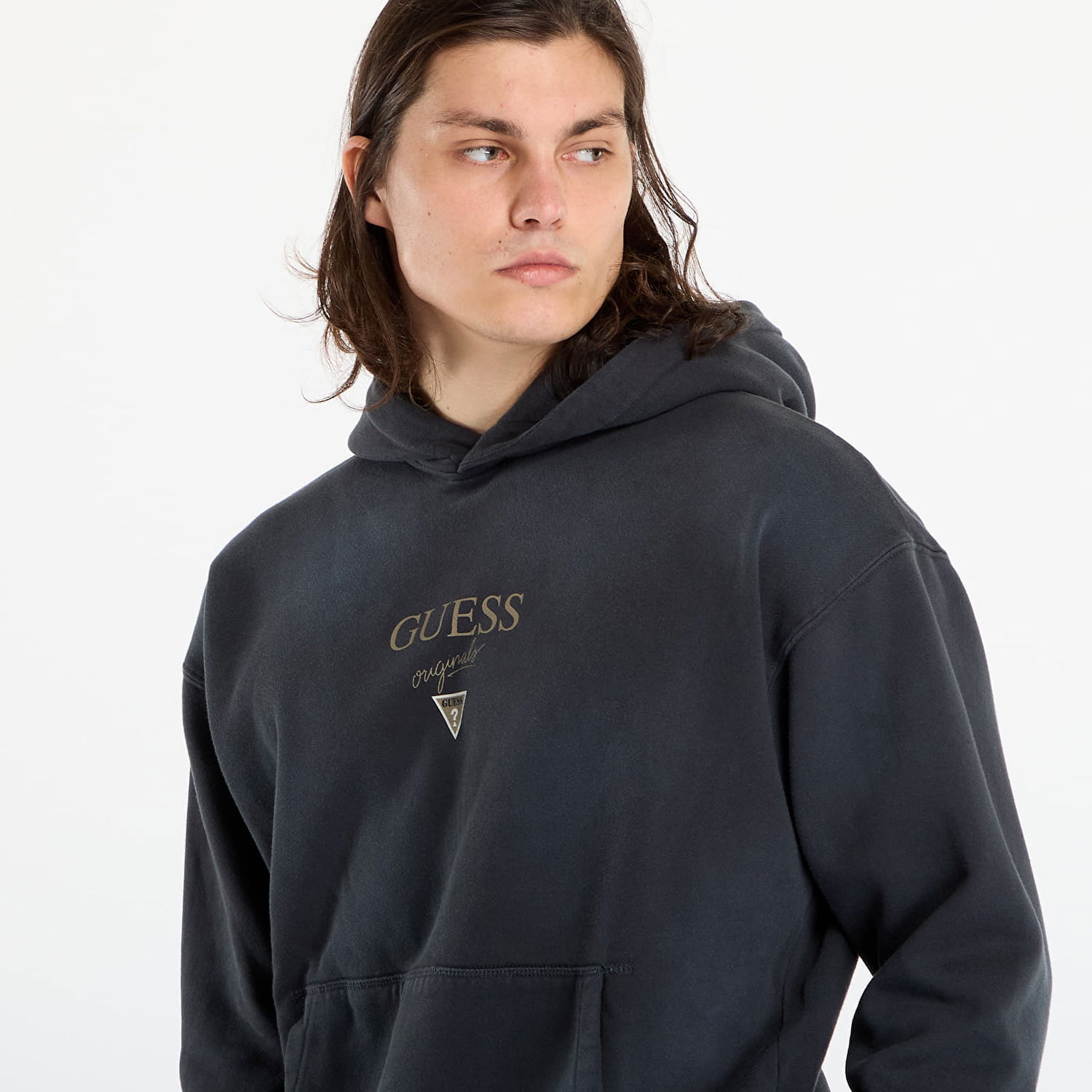 Mikina GUESS Baker Loguess Originals Hoodie Čierna | M5BQ42K4110-JTMU, 1