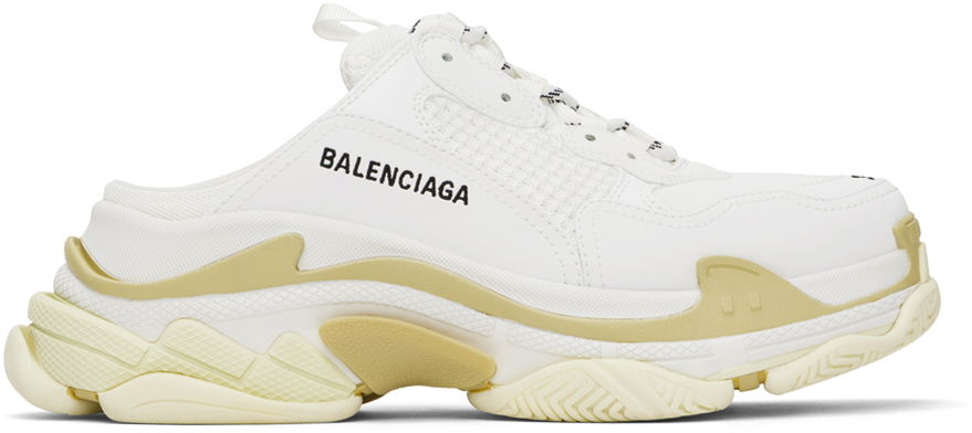 Tenisky a topánky Balenciaga Triple S "White" Biela | 755687-W3SM2-9097, 0