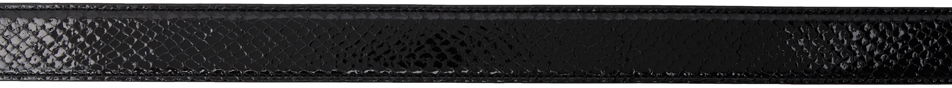 Opasok Tom Ford TOM FORD Printed Croc Stadium T Belt Čierna | TB297-LCL438Y, 1