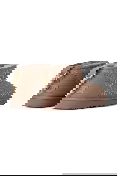 Tenisky a topánky UGG Classic Ultra Mini Biarritz Suede Boots Hnedá | 1171538.RYK, 2