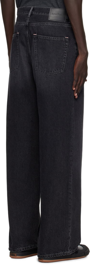 Džínsy Acne Studios Acne Studios Faded Loose-Fit Jeans Čierna | C00090-, 2