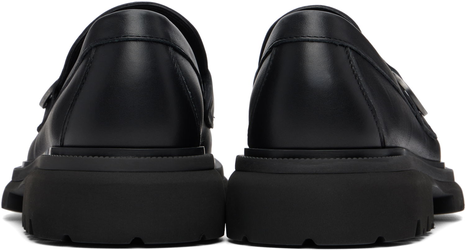 Tenisky a topánky FERRAGAMO Salvatore Ferragamo Gancini Ornament Loafers Čierna | 784452, 1