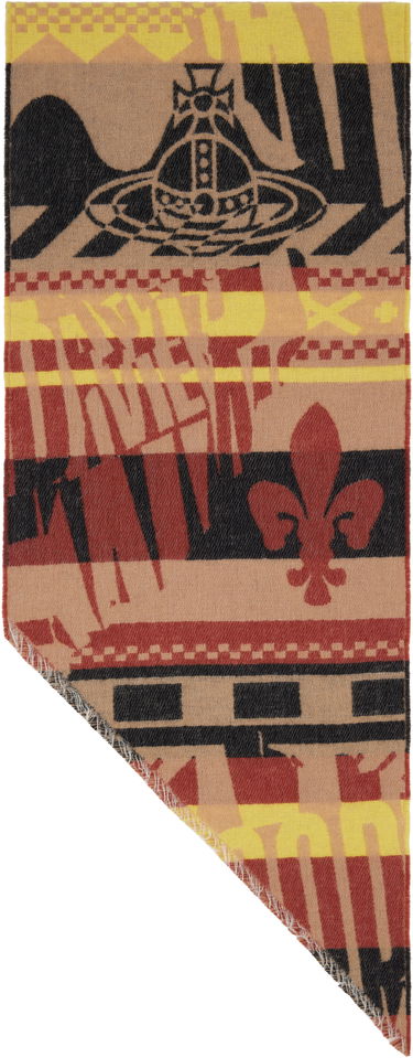 Šál Vivienne Westwood Vivienne Westwood Two Point Scarf Rôznofarebný | 8103014Z-W01BA-, 0