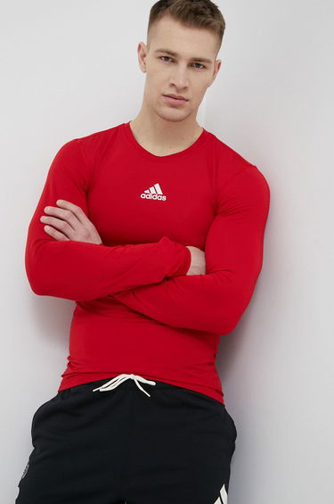 Tričko adidas Originals T-shirt Techfit Červená | gu7336, 0