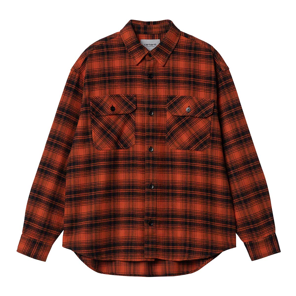Košeľa Carhartt WIP L/S Krenz Shirt Červená | I032271.1P9XX, 1