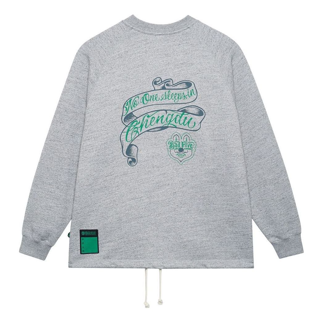 Tričko Li-Ning Vintage Graphic Printed Pullover Šedá | AWDSJ07-3, 0