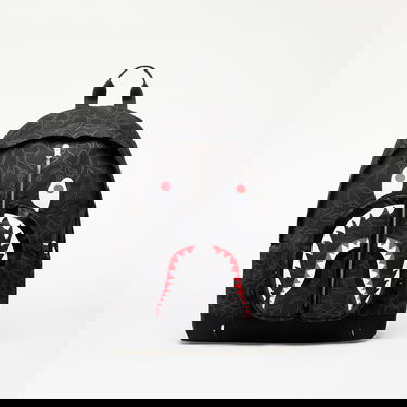 Batoh BAPE A BATHING APE Neon Camo Shark Day Pack Black Čierna | 001BAK301007M BLK, 0
