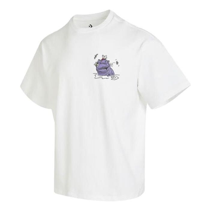 Tričko Converse Swamp Pals Graphic T-Shirt Biela | 10025440-A02