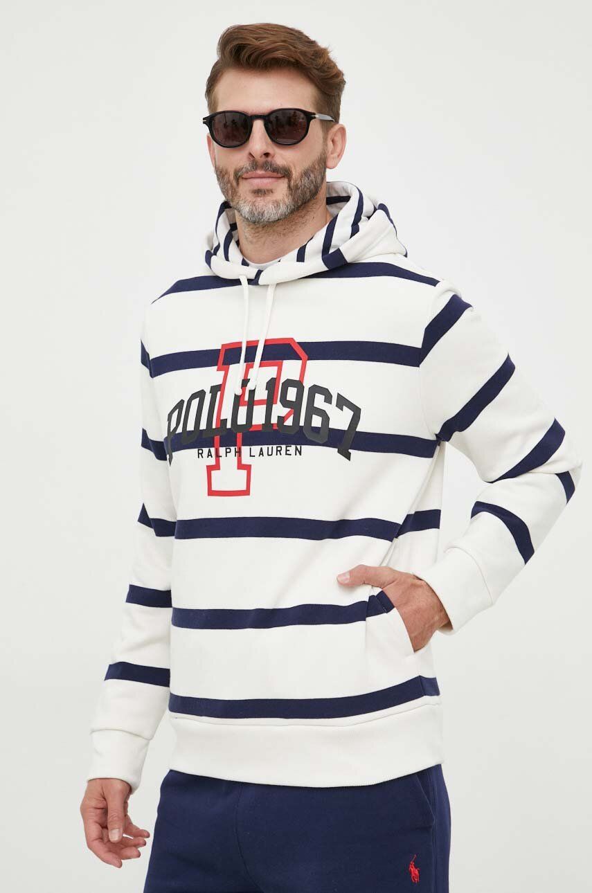 Mikina Polo by Ralph Lauren Stripe Hoodie Rôznofarebný | 710909577, 0