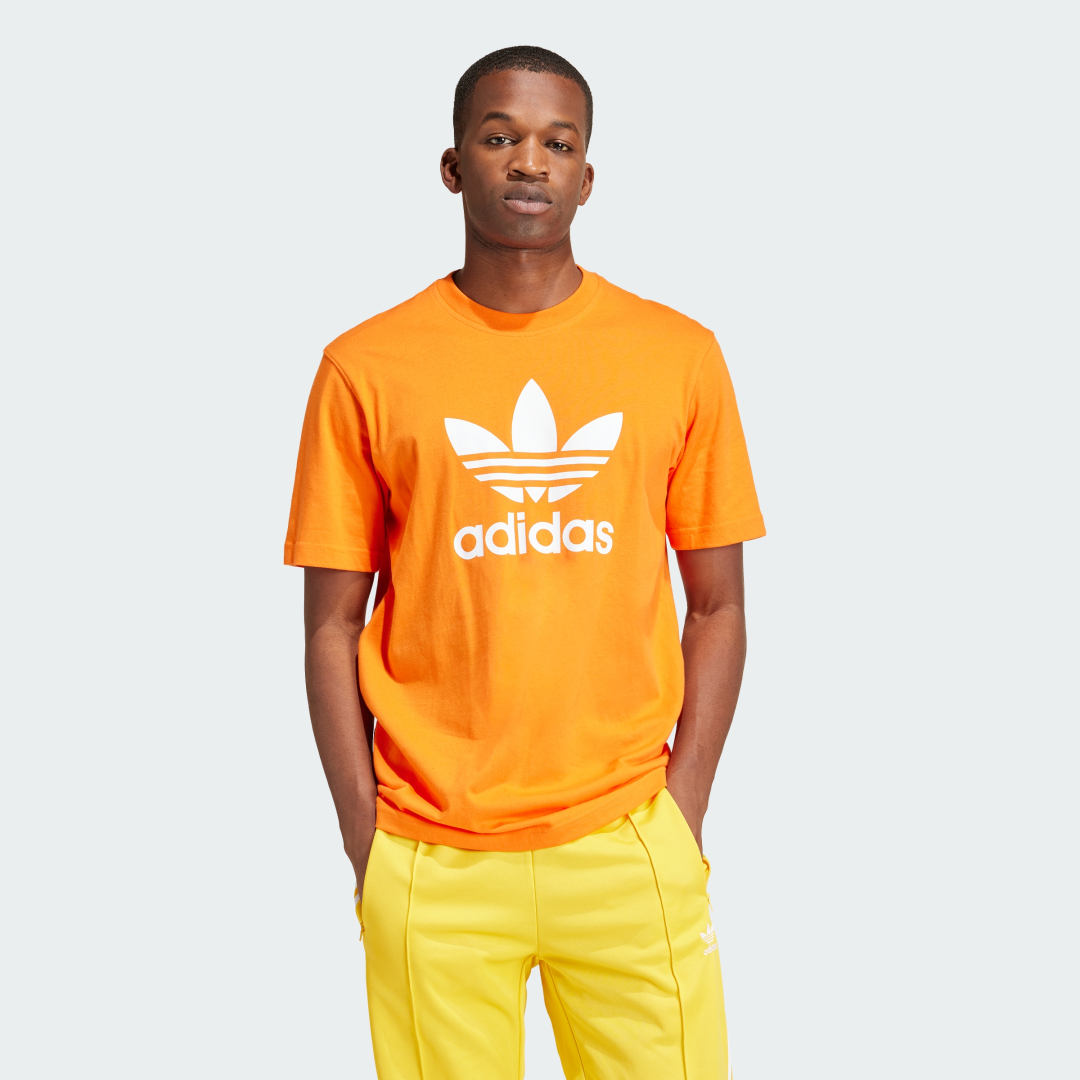 Tričko adidas Performance Adicolor Trefoil Oranžová | IR8000, 0