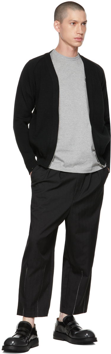 Sveter Comme des Garçons Homme Deux Lochaven of Scotland Zip Cardigan Čierna | DH-N504-051, 3