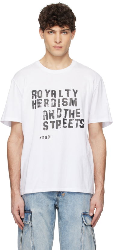 Tričko Ksubi Ksubi Hero Kash T-Shirt Biela | MPS25TE042, 0