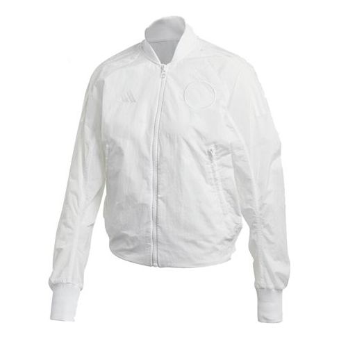 Bomber bunda adidas Originals Vrct Jk Woven Jacket Biela | FL1956