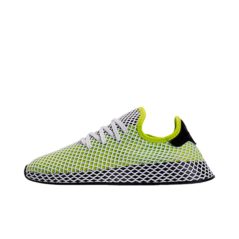 Tenisky a topánky adidas Originals Deerupt Muted Neons Solar Slime Zelené | B27779