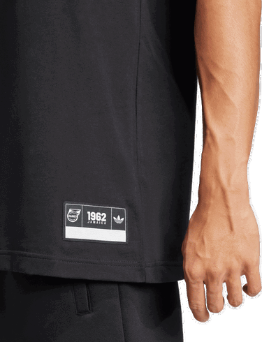 Tričko adidas Originals adidas Originals JAMAICA VRCT T-Shirt Čierna | je5331, 4